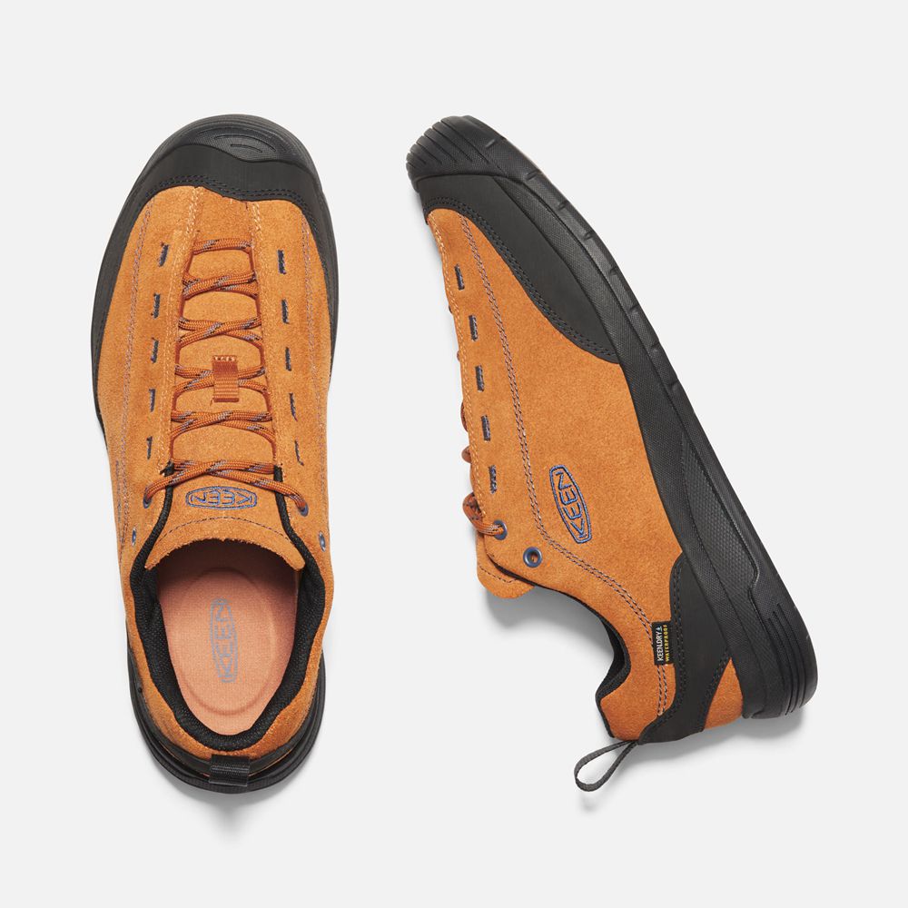 Baskets Keen Homme Orange | Jasper Ii Waterproof Shoes | QJFTI-7306